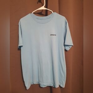 Patagonia Men's Sky Blue Short Sleeve Tee